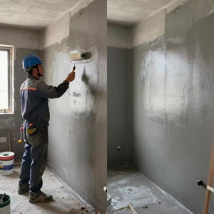 QYM Polyurethane Waterproof Coating Strong <b>Adhesion</b> Multi-use for <b>Construction</b> Kitchen/Bathroom/Roof - Product Image 3