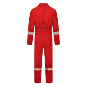 Combinaison de travail ignifuge en polyester/coton avec coutures soudées, fournie <span class=keywords><strong>par</strong></span> l'usine, vêtements de sécurité pour l'industrie - Product Image 3