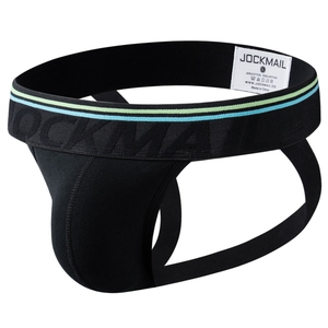 JOCKAMIL Cotton Gay Jockstra <span class=keywords><strong>nero</strong></span> Sexy Home Leisure Men Underwear vita bassa Style slip Boxer traspiranti <span class=keywords><strong>perizoma</strong></span> maschile - Product Image 5