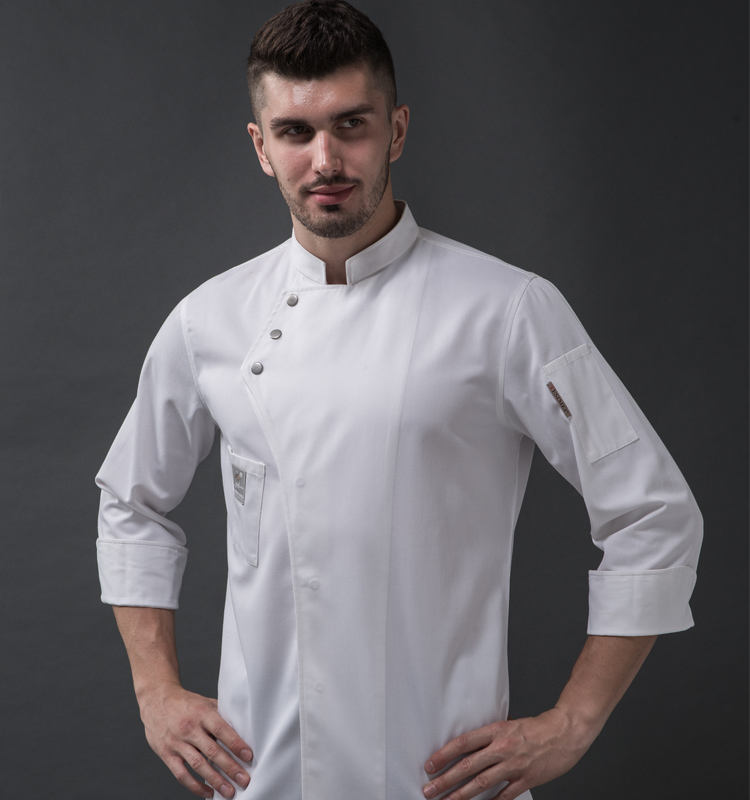 Uniformes de Chef para hombre, camisa de cocinero, blusa