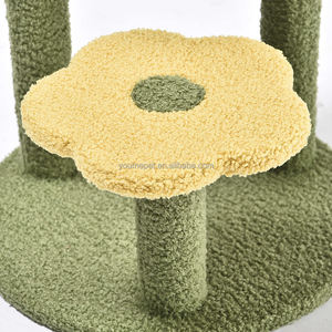 YOUME pohon palem untuk penggunaan dalam ruangan, pohon kucing kecil 63.5cm dengan pos Sisal dan mainan - Product Image 4