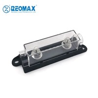ANM-B Tempat Sekring Model Bolt-on untuk Sekring Mobil ANM/AMM/298 40A-500A 32V-80V Kotak Sekring Otomatis Blok Sekring DC