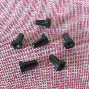 Tuercas de <span class=keywords><strong>remache</strong></span> hexagonales de plástico negro-Grado industrial para ensamblaje de maquinaria y equipos - Product Image 3