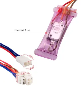 Çin tedarikçisi buzdolabı yedek parçaları kapalı termal koruyucu termal sigorta termal anahtar Bimetal termostat