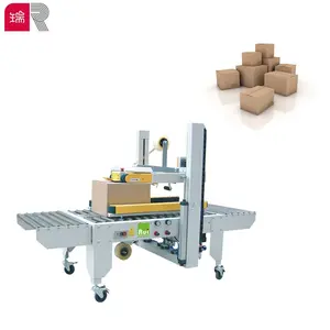 RC-50 Shanghai Rui Verpakking Automatische Doos Case Doos Erector Tape Sealer Verpakking Pakket Oprichten Machine