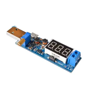 Boost Buck Converter USB Step UP / Down modulo di alimentazione DC-DC da 5V a 3.3V / 12V regolabile Out DC 1.2V-24V