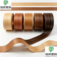 Bande de chantournage Mingbang à grain de bois en stock pour panneaux MDF et agglomérés