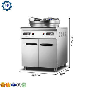 Four à pain arabe plat automatique, four à gaz pour la cuisson à domicile, four tandoor, mini-machine à pizza, chapati, roti, moteur 220V 80 - Product Image 6