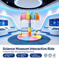 Équipement de jeux d'intérieur de qualité commerciale, carrousel électrique, balançoire