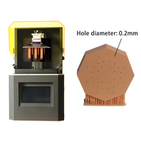 Impresora 3D DLP 2K para Joyería, Impresora 3D de Escritorio de 144x81x120 mm para Joyería, Prototipos Dentales