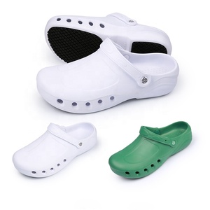 Chaussures de chef antidérapantes unisexes pour cuisine jardin salle de bain hôpital chaussures chirurgicales médicales antistatiques sabots EVA - Product Image 1