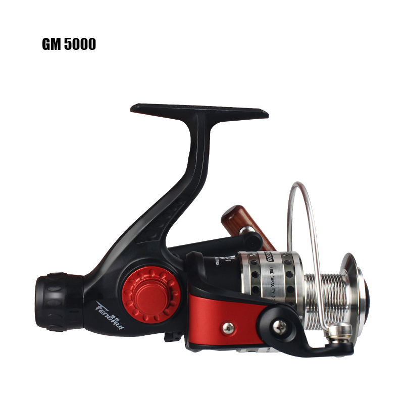 Tokushima European Drag Rear Spinning Reel with Clear Box - Smooth