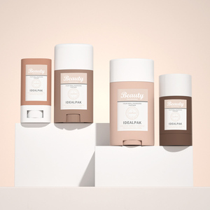 Hot Bán Màu Hồng Màu Xanh Lá Cây Hình Dạng Hình Bầu Dục Refillable Twist up Khử Mùi Stick <span class=keywords><strong>Container</strong></span> 20G <span class=keywords><strong>50G</strong></span> 75G - Product Image 2