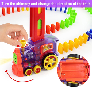 Jeu de construction <span class=keywords><strong>automatique</strong></span> de blocs <span class=keywords><strong>Domino</strong></span> en plastique pour enfants Jeu éducatif créatif <span class=keywords><strong>Train</strong></span> <span class=keywords><strong>Domino</strong></span> - Product Image 5
