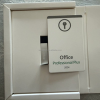 MS Office 2024 Professional Plus USB, Caja con Tarjeta de Clave y Activación en Línea
