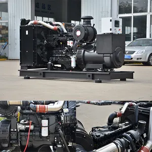 Với Cummins 6LTAA9.5-G3 Máy Phát Điện 250kw Cách Âm Genset 315kva Im Lặng Máy Phát Điện Giá 315kva