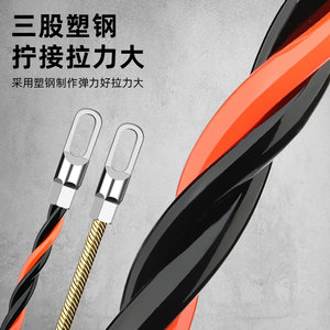 Takumori Wire Threader 10m Steel Spring Conduit <b>Puller</b> For Electrical Wiring Installation - Product Image 3