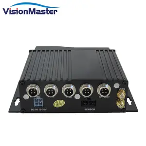 4 Kanaals Realtime Opname Mobiele Auto Bright Vision Recordis Dvr H.264