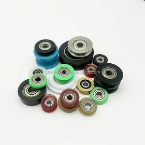 China factory produces customized roller bearings for belt wheel slide wheel coated plastic seal bearing 603 604 605 608ZZ