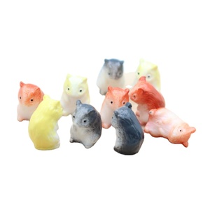 Miniaturas de Jardín de Hadas, Hámster, Figuras de Animales, Decoración para Casa de Muñecas, Accesorios para Paisajes de Musgo - Product Image 1