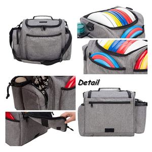 Échantillon gratuit Nouveau design Logo personnalisé Sac à dos pour disques imperméable et durable Sac de sport extérieur Sacs de golf pour disques volants - Product Image 6