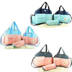 4 in 1 new fashion modernized mother bag and baby bags