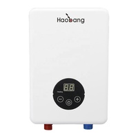 Nouveauté 2022 - Mini chauffe-eau électrique instantané sans réservoir pour salle de bain 6KW