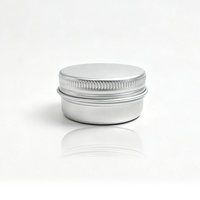 Boîte en aluminium de qualité alimentaire, personnalisable, pour capsules de vitamines, pilules, comprimés, emballage de suppléments, conteneur métallique vide, logo personnalisé