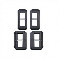 Protection de feux antibrouillard arrière en ABS, garniture de protection pour accessoires Jetour Traveler T2 2025, vente chaude