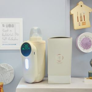 2024 Latest Customizable 8000mah Portable Travel Breast Milk Bottle Warmer Cordless USB <b>Plug</b> Baby Milk <b>Heater</b> - Product Image 5