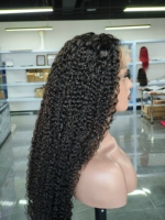 Perruques bouclées sans colle 13x4 HD en dentelle transparente, cheveux brésiliens Remy vierges, pré-épilées, 100% cheveux humains, prêtes à porter pour femme noire