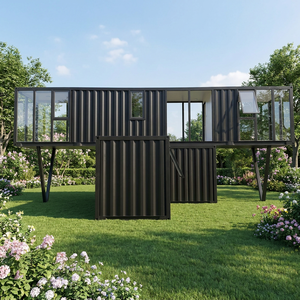 Maisonnette pliable moderne de luxe en conteneur de 20 pieds <span class=keywords><strong>avec</strong></span> salle de bain <span class=keywords><strong>et</strong></span> cuisine, maison préfabriquée portable pour la vie en plein air - Product Image 1