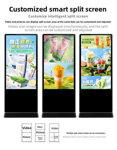 Cabina LCD de publicidad Vertical táctil de <span class=keywords><strong>consulta</strong></span> de alta definición de 43 pulgadas, elevador LCD interior de pie OEM - Product Image 3