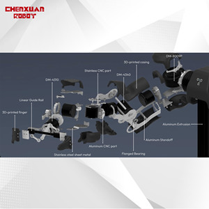 Brazos Robóticos Humanoides con Motor, Diseño <span class=keywords><strong>de</strong></span> Doble Brazo, Accionamiento Servoeléctrico para Investigación <span class=keywords><strong>de</strong></span> IA en el Mundo Físico - Product Image 3