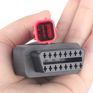 <span class=keywords><strong>Cable</strong></span> Adaptador OBD2 Euro5 para Motocicleta, Conector OBD de 16 Pines a <span class=keywords><strong>Cable</strong></span> de Diagnóstico de Motocicleta de 6 Pines, Repuesto para <span class=keywords><strong>Honda</strong></span>, Yamaha, Suzuki - Product Image 3