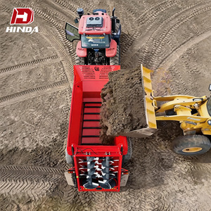 Cylindre hydraulique PTO pour ATV agricole, <span class=keywords><strong>remorque</strong></span> épandeur de fumier de poulet, pour le déversement d'engrais organique solide - Product Image 1