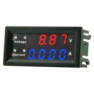 M4430 DC 100 V 200 V 10 A elektronischer digitaler Voltmeter Ammeter 0,28'' LED-Display Spannungsregler Volt AMP-Messgerät