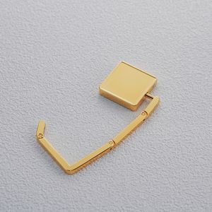 Nhà Cung Cấp Bán Buôn Kim Loại Móc Có Thể Gập Lại Túi Xách Móc Áo Ví Móc Áo Trong Hình Vuông Hình Dạng Tròn Túi Móc Áo Móc - Product Image 4