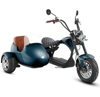 Scooter électrique pliable à trois roues pour adultes, étanche, avec GPS, batterie au lithium et capacité de charge de 330 kg, 2000W/4000W