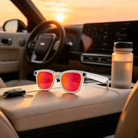 Nouvelles Lunettes Intelligentes IA de Haute Qualité avec Activation Vocale, Traduction Intelligente, Caméra 12MP, Appel IPX-5