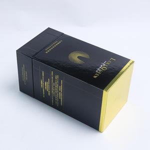 Sang Trọng Biểu Tượng Tùy Chỉnh Màu Đen Vàng Tông Mỹ Phẩm Quà Tặng Giấy Nước Hoa Tinh Dầu Chai 100Ml Nến Bao Bì Hộp - Product Image 6