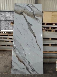 2025 High Glossy PVC Marble Sheet Wall <strong>Panel</strong> 1220*2440*3mm 4*8ft For Indoor Decor - Product Image 4
