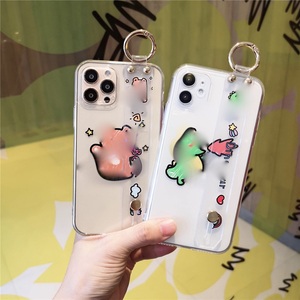 Funda de teléfono móvil con correa para móvil, modelos personalizados de oso dinosaurio, para iPhone 12, 13, 14, Samsung <span class=keywords><strong>Xcover5</strong></span>, A23, Oppo Vivo - Product Image 1