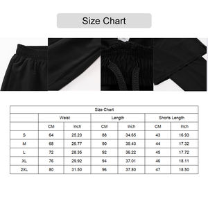 EU Größe S - 2XL Hochwertiges Custom Logo Herren Sport hose Workout Athletic Joggers 2 in 1 Gym Shorts mit Tasche - Product Image 3