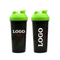 Botellas Mezcladoras de Proteínas para Gimnasio, de Plástico/Acero Inoxidable, 700 ml, Libres de BPA, con Logotipo Personalizado, Resistentes al Agua, Estilo Americano, Venta al Por Mayor