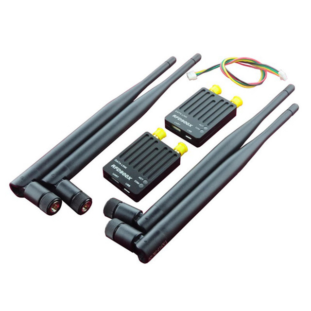 RFD900X Long-Range UAV Data Transmission Radio Module Supports PPM & SBUS Remote Control Signal Forwarding FPV Accessories