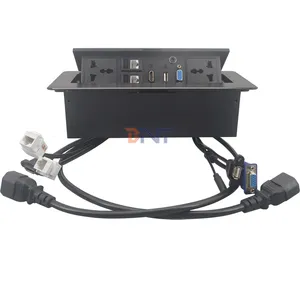 BNT Hot-selling Embedded Desktop Power Socket US UK Customized Plug Electrical Supplies for Office Table