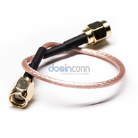 Câble d'extension RF 50 Ohm RG316 SMA Mâle vers RP SMA Mâle pour le test de routeurs WiFi et GPS
