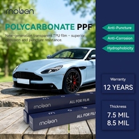 Film de protection de peinture automobile transparent Moben 7,5 mil, application sur carrosserie, auto-réparant, protection UV IR, polycarbonate TPU PPF Wrap