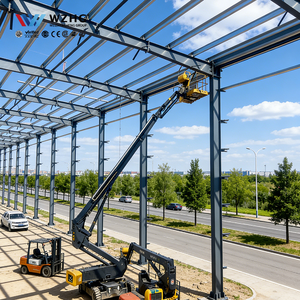 อาคารสำเร็จรูปโครงสร้างเหล็กสำหรับอพาร์ตเมนต์ โรงงาน ศูนย์กระจายสินค้าด่วน ศูนย์คัดแยกสินค้า คลังสินค้า มาตรฐานสากลทั่วโลก - Product Image 1